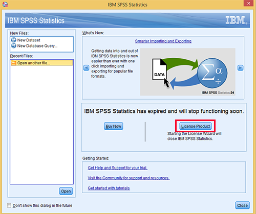 Image showing the authorization for licesnse product